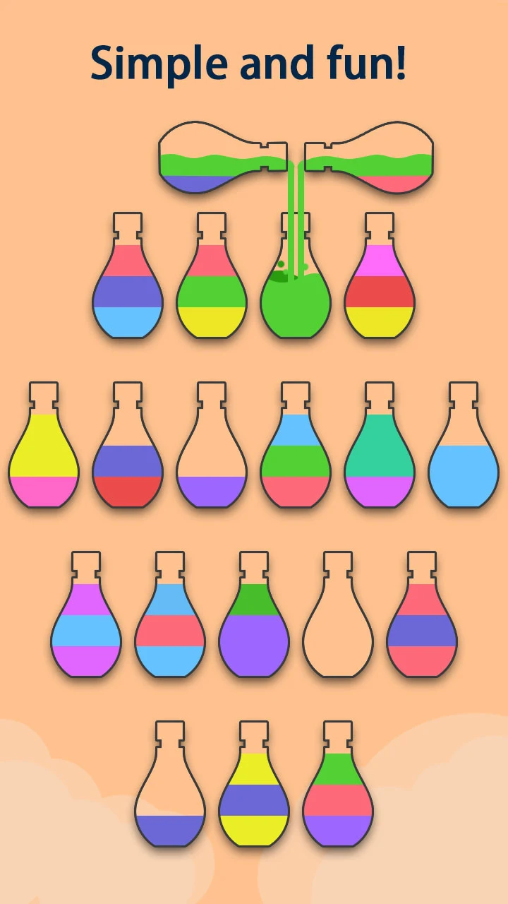 Sort Puzzle-water color puzzle screenshot