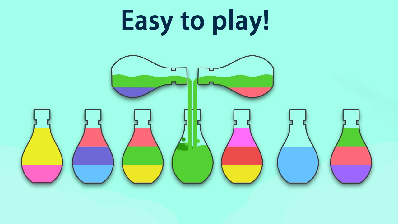 Sort Puzzle-water color puzzle screenshot