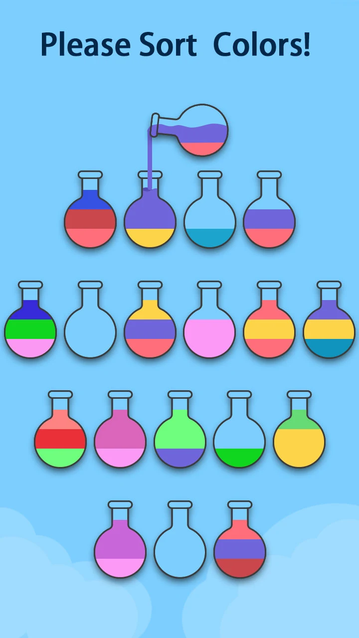 Sort Puzzle-water color puzzle screenshot